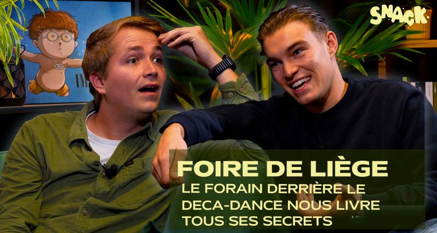 Piet Verwijk fait partie de la famille de forains propriétaire du Deca-Dance.