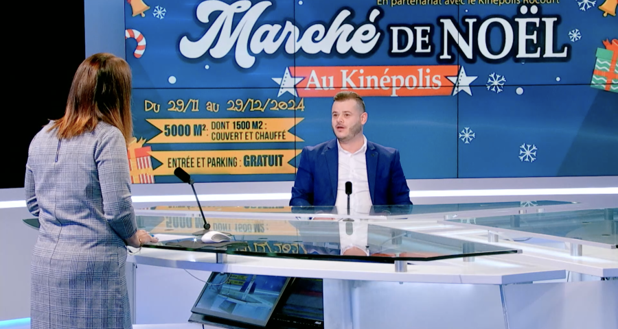 Invité: présentation du Marché de Noël au Kinépolis