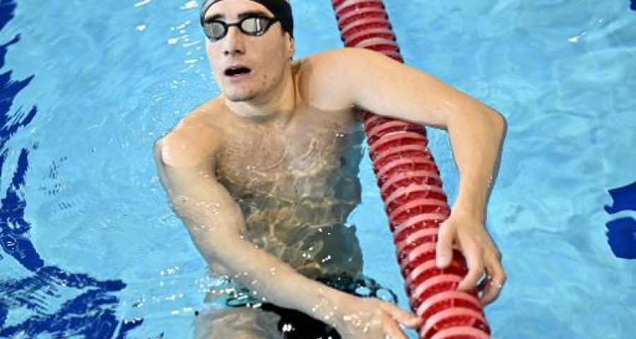 Lucas Henveaux bat le record de Belgique du 1.500m en petit bassin
