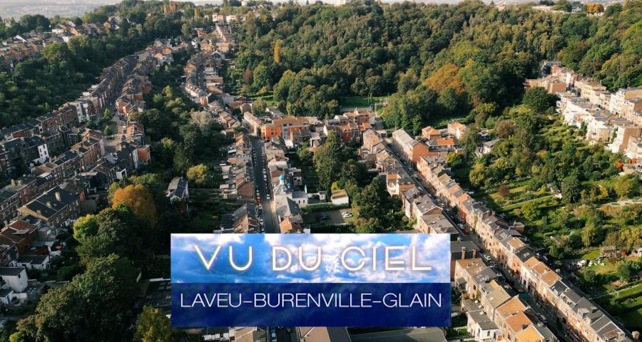 Le Laveu-Burenville et Glain - Vu du ciel