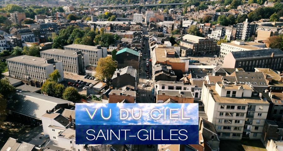 Saint-Gilles - Vu du Ciel
