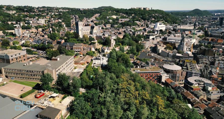 Saint-Laurent et Sainte-Marguerite, Vu du Ciel