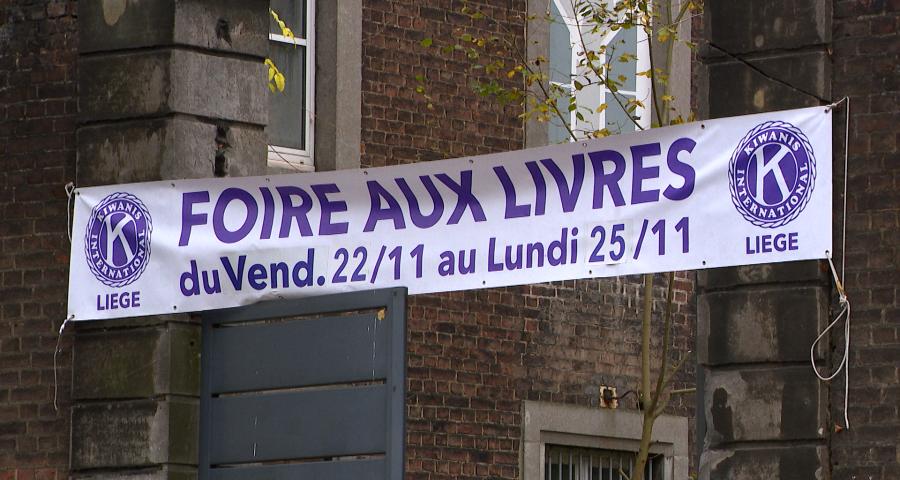 53ème foire aux livres pour le Kiwanis Liège