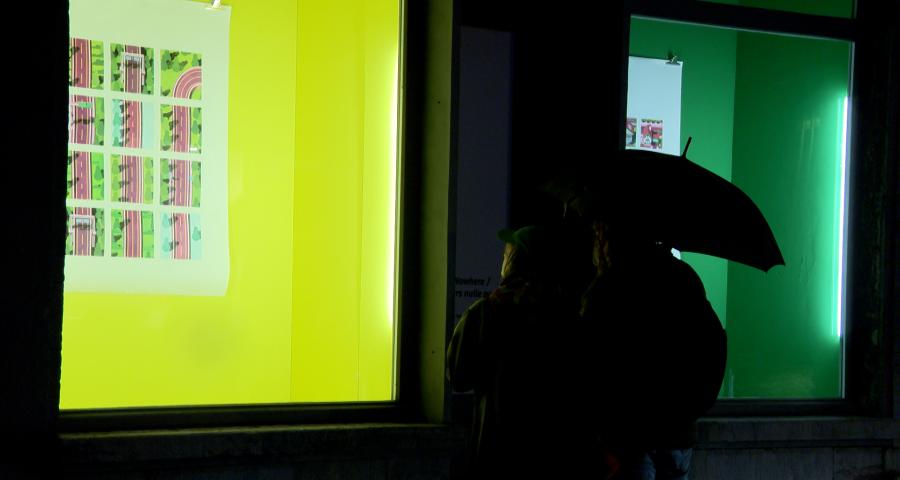 Cinq ans d'Art au centre : Ola met Liège en lumière