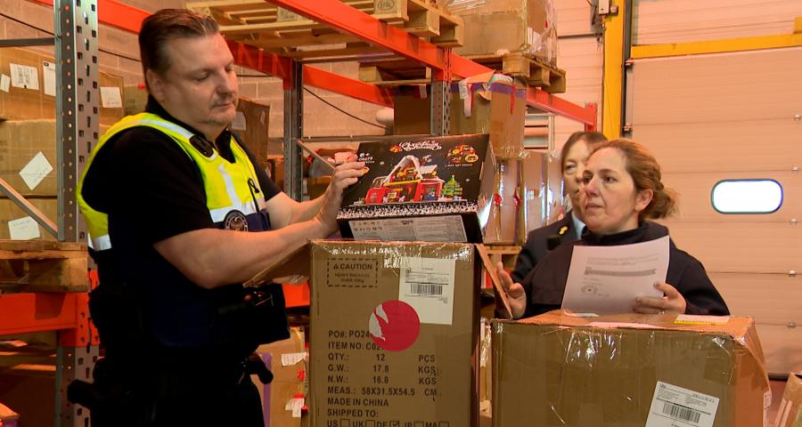 La douane vigilante en période de fêtes