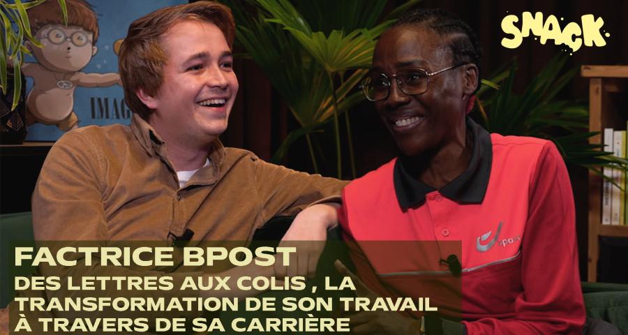 Snack : Une factrice bpost nous explique la transformation de son travail