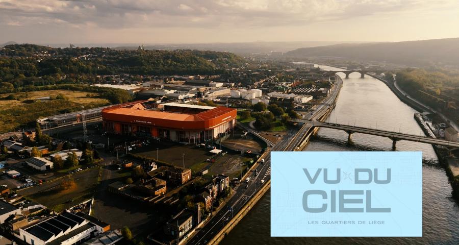 Sclessin - Vu du Ciel