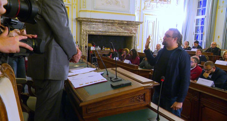 Liège : installation du nouveau conseil communal