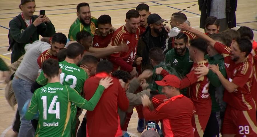 Le SL16 futsal dégoute Proost Lierse et s'offre le match au sommet