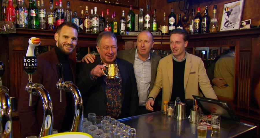 La chope d'or est attribuée à la Taverne Saint-Paul