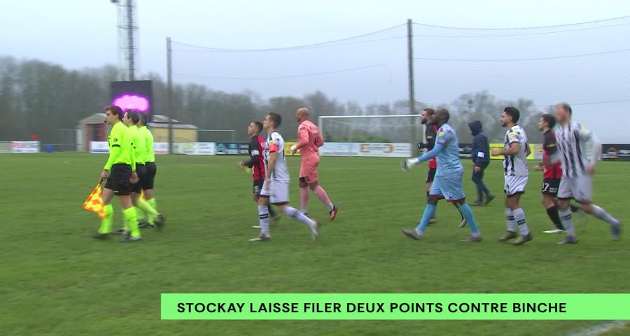 D1 ACFF : Stockay laisse filer deux points contre Binche