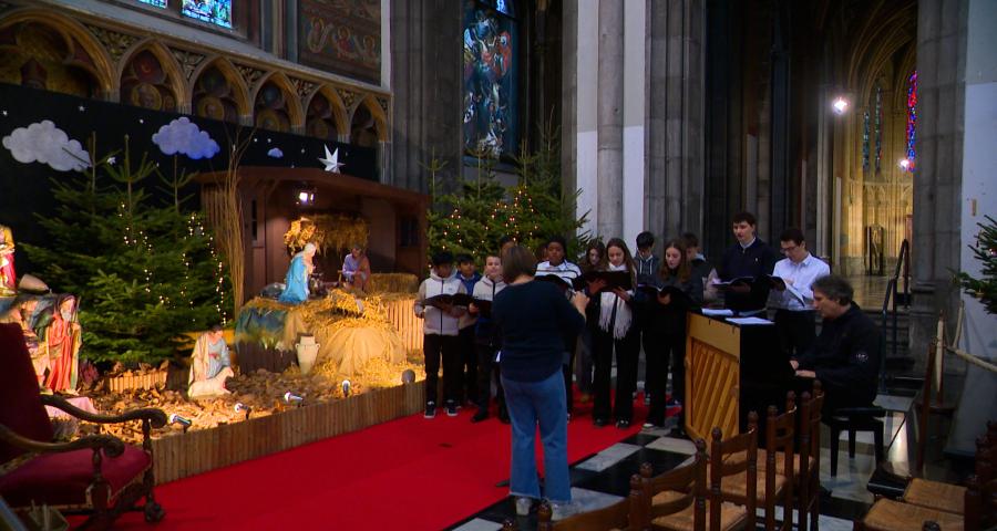 La maîtrise de la cathédrale chante noël