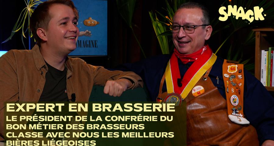 Snack : expert en brasserie, il nous explique comment servir parfaitement une bière