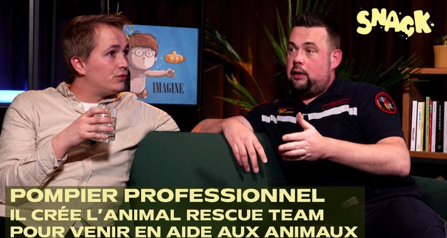 Snack : pompier professionnel, il crée l'animal rescue team pour venir en aide aux animaux