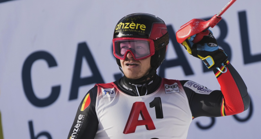 Armand Marchant, 10e du slalom de Schladming