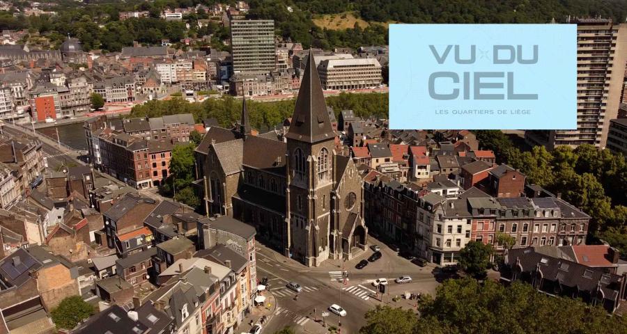 Outremeuse - Vu du ciel