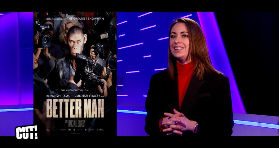 Cut! Entre écrans et scènes: Robbie Williams en singe et Jane Austen en muse