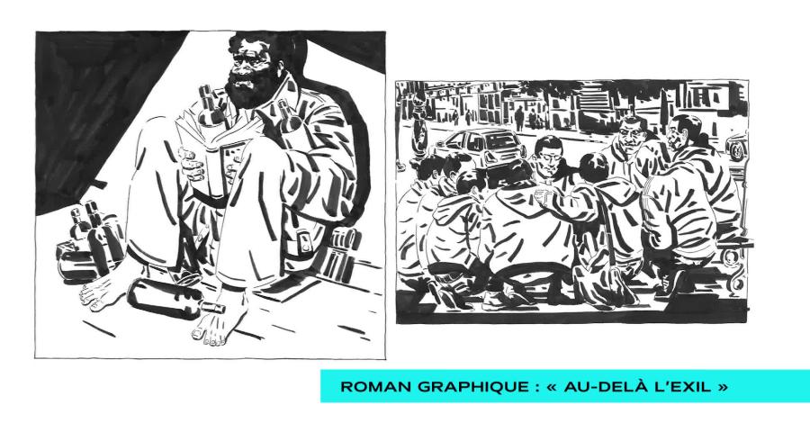 "Au-delà l'exil" : un roman graphique issu de la recherche scientifique