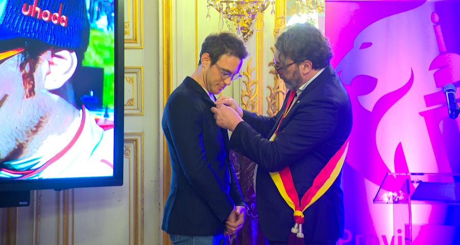 Thierry Neuville mis à l'honneur par la province de Liège