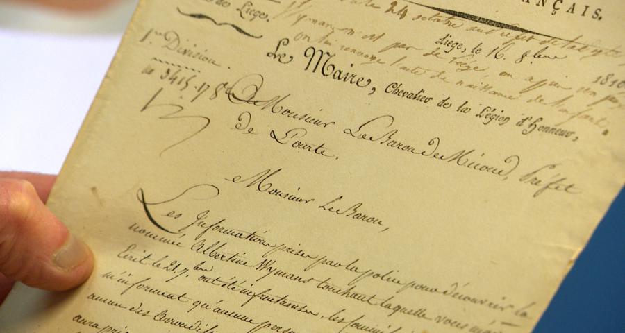 Les bénévoles sont les bienvenus aux Archives de l'État