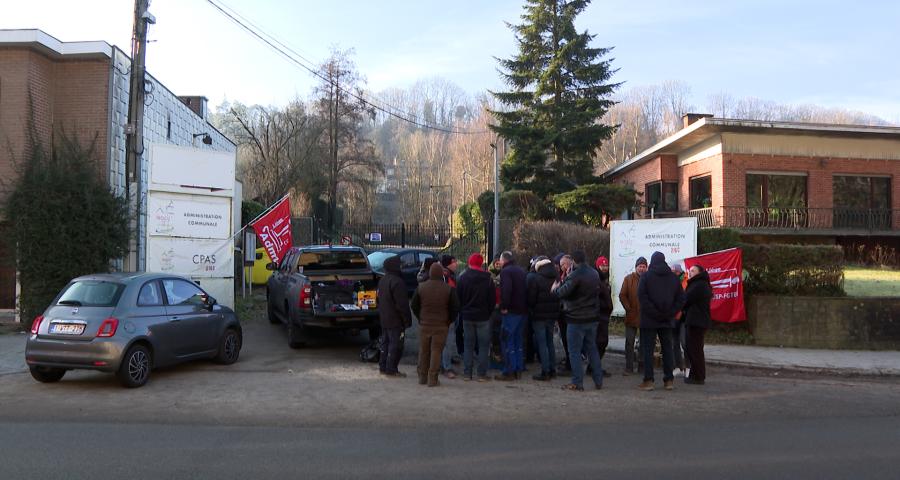 Trooz : le personnel communal en grève face aux licenciements