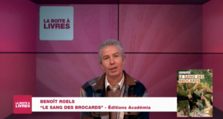 La Boîte à livres : Benoit Roels, Le sang des Brocards (Edition Académia)