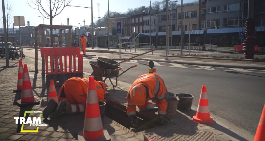 Tram en commun S7#21 : CAF et Colas aussi acteurs de la marche à blanc