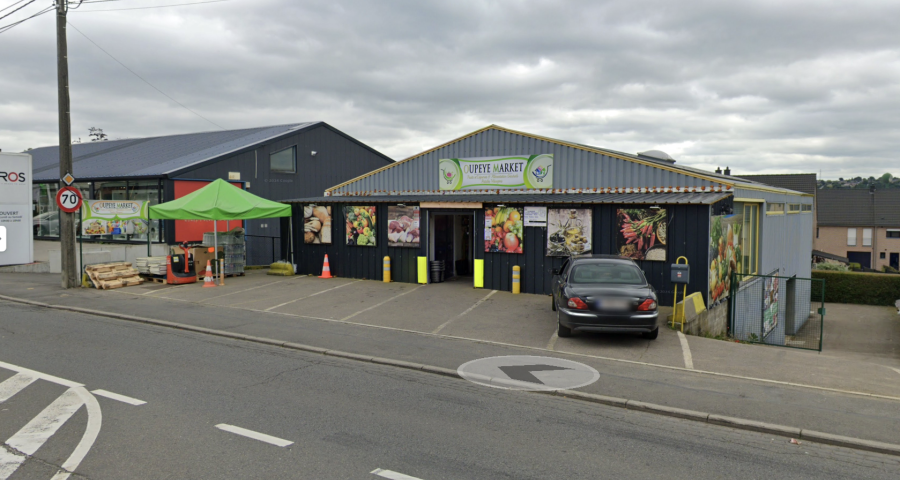 Un incendie dans une supérette à Oupeye