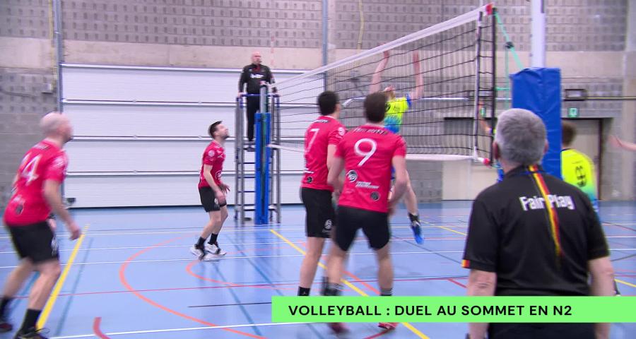 Volleyball: duel au somme entre Esneux et Guibertin en N2B