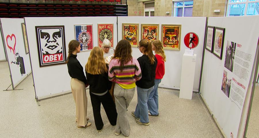 Art@School: une exposition sur le pop art et le street art à Waremme