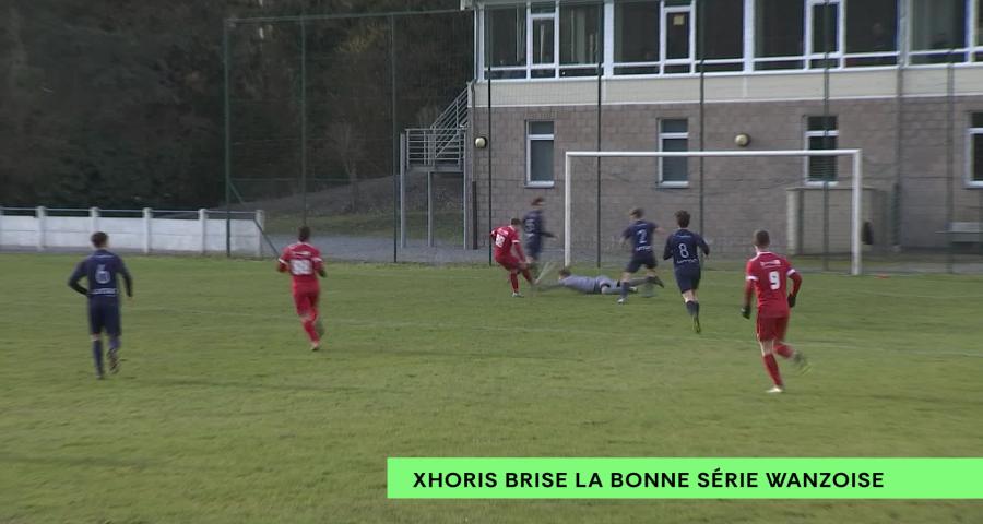 P1 : Xhoris empêche Wanze/Bas-Oha d'aligner une 8ème victoire de rang
