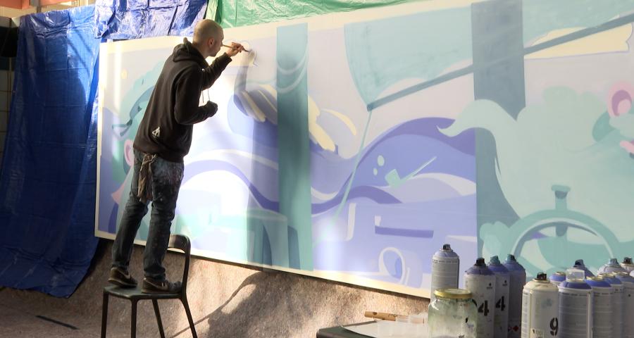 L'art urbain se dévoile à Hannut