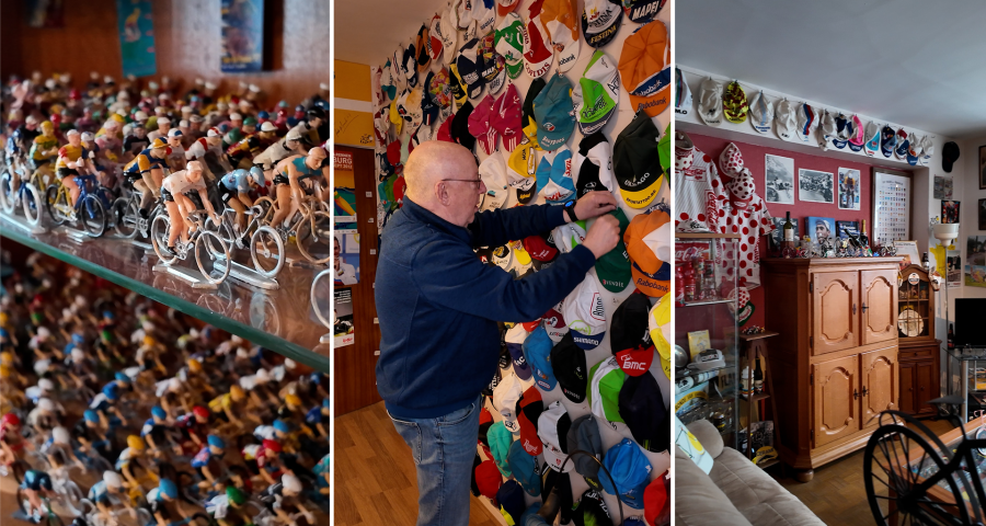 Ce passionné de cyclisme a transformé sa maison en musée