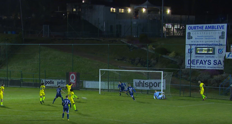 D3ACFF : Sprimont s’impose face à Geer grâce à deux phases arrêtées