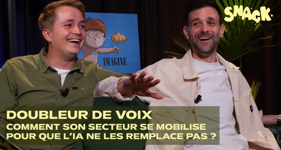 Snack - MrBeast, Lupin, Sai, Seiya, le doubleur voix Maxime Donnay nous explique tout sur son métier