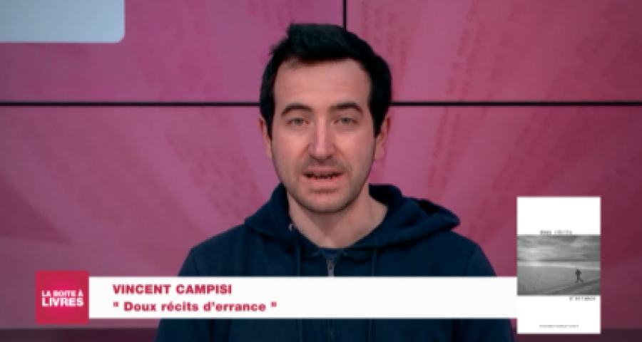 La Boîte à livres : Vincent Campisi, Deux récits d'errance