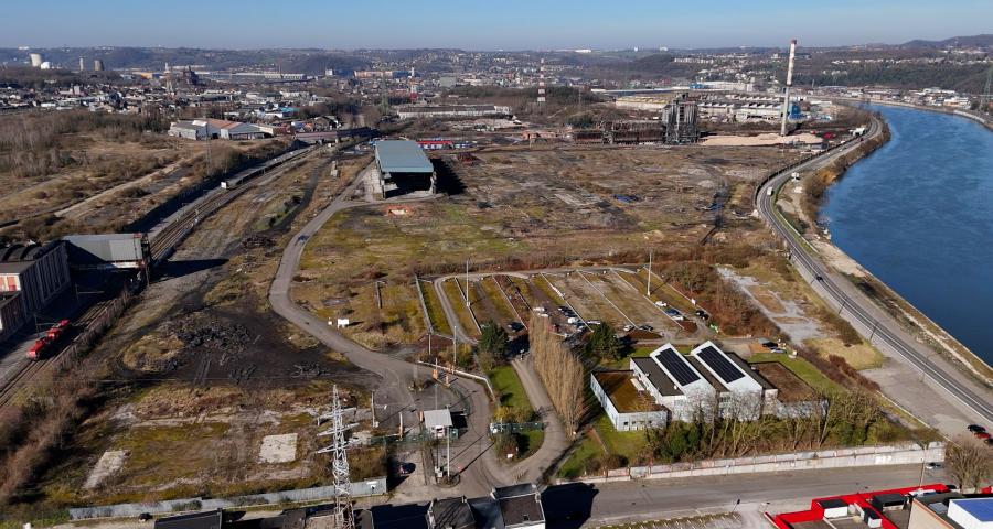 L'ex-cokerie d'Ougrée, un parc économique en 2028
