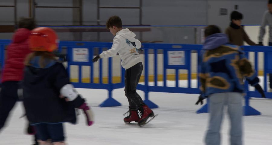 Stage de patinage à la médiacité