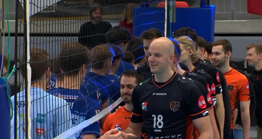 Match difficile pour Waremme volley contre Gand