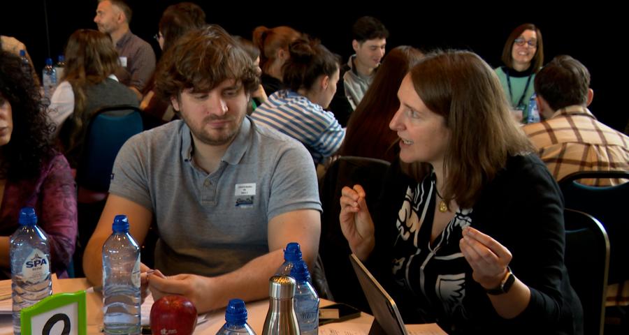 Rencontre entre professionnels de la santé et jeunes étudiants