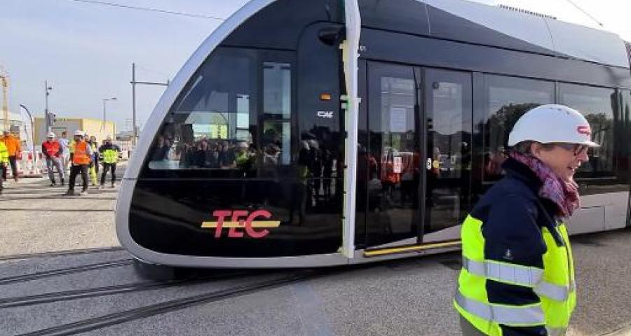 Pétition pour l'extension du tram de Liège: les auteurs le 13/05 au parlement wallon