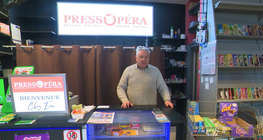 Eric, de la librairie opéra, jette l'éponge: "On ne gagne plus rien"