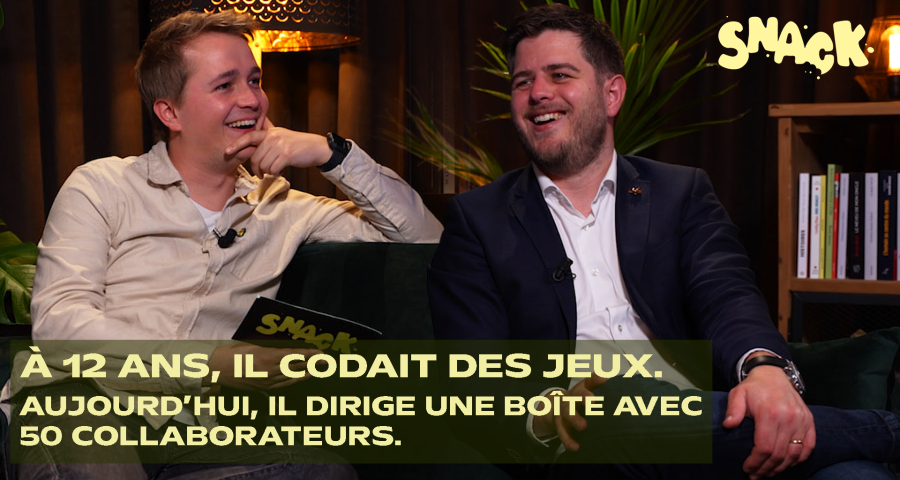 Snack - Deuse : à 12 ans il code des jeux avec son frère, aujourd’hui ils dirigent une startup tech belge