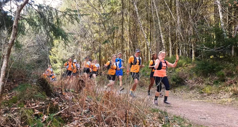 Le WAC, un club waremmien, a couru jusqu'à Botrange pour la bonne cause