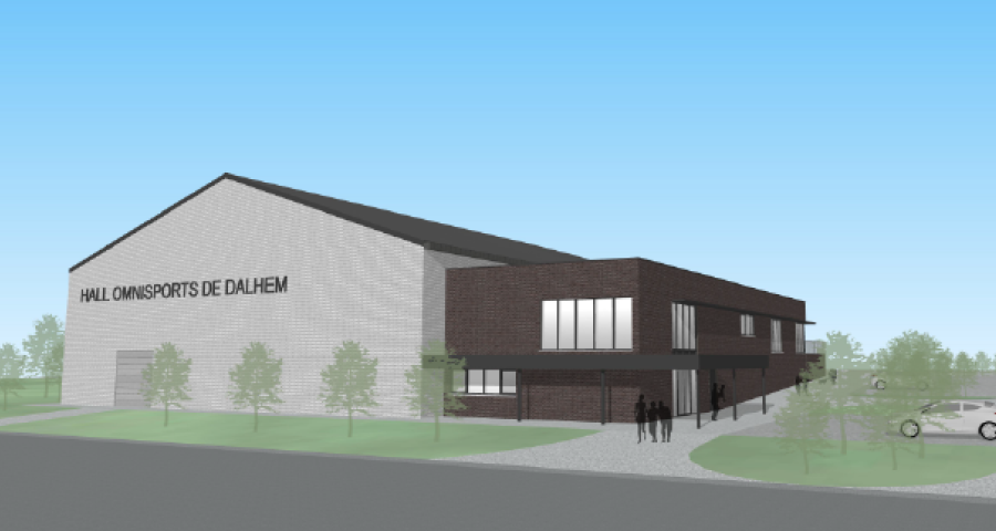 Dalhem : feu vert et subsides pour le hall omnisports de Bombaye