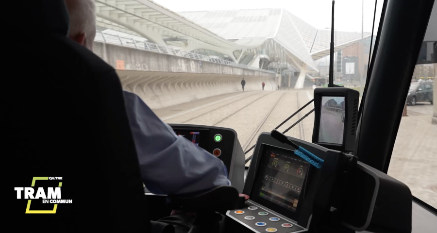 Le conducteur du tram de Liège : 38 ans et 6 ans d'expérience TEC
