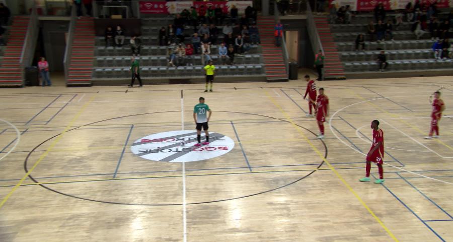 Replay Futsal UB D2 SL16 Standard vs BXL NOH 2/2 du 18 octobre 2024