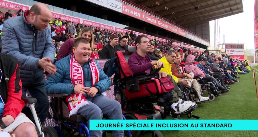 Journée spéciale inclusion au Standard