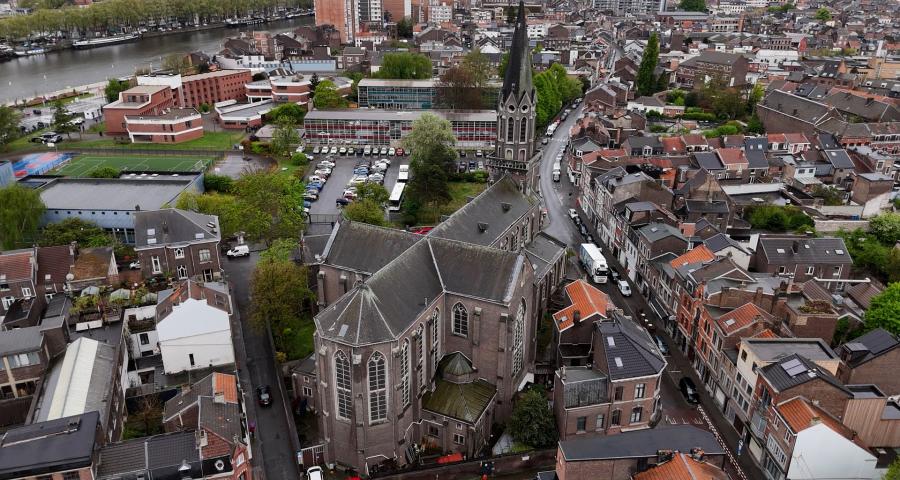 Liège: l'église Sainte-Foy fermée pour cause d'effondrement