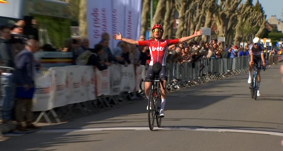 À 19 ans, Jarno Widar remporte Liège-Bastogne-Liège Espoirs